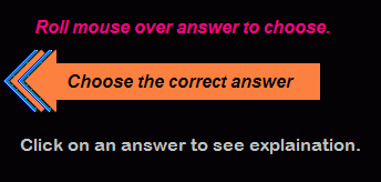 Select your answer (shown at left).
